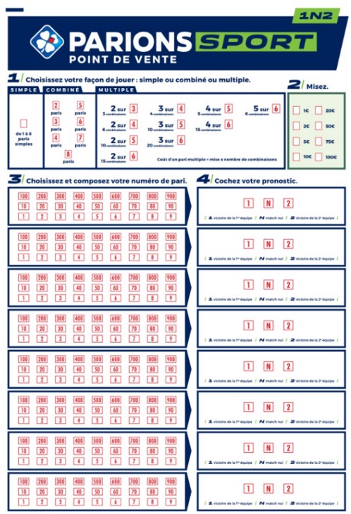 bulletin zones loto foot point de vente